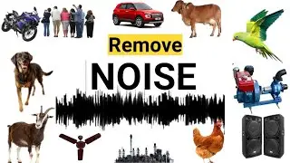 How To Remove Background Noise From Audio | Background Noise Remove | how to remove noise