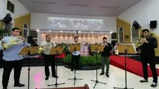 Marching Hymns for Horn Quintet by Nikolas Marianno
