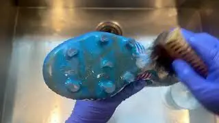 Cleaning Puma Future Soccer Cleats ASMR