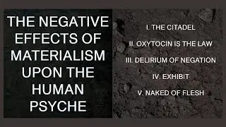 Anomaly in Effigy - The Negative Effects of Materialism Upon the Human Psyche