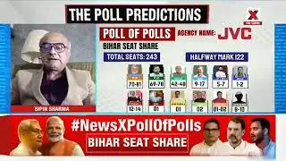 Sr. Journalist Bipin Sharma's Political Analysis on Bihar Elections on News X Channel 