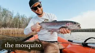 FLY fishing for TROUT | Ram 1500 solo TRUCK BED Camping