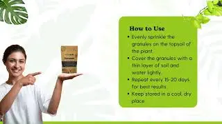 Seaweed Extract Granules Fertilizer for Plants and Gardening Use | TheGreenWealth |