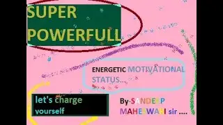 SUPER POWERFULL ENGERGETIC MOTIVATIONAL VIDEO STATUS #sandeepmaheswari sir #NISHANTKARAN
