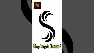 S Shape Logo Design in Illustrator!