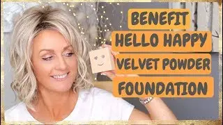 НОВИНКА! Пудра Benefit Hello Happy Velvet | Для зрелой кожи