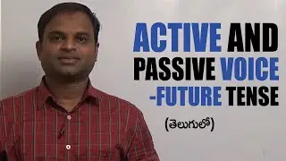 Active And Passive Voice - Future Tense || Sudhakar Vemagiri || English Learning Assistant