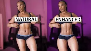What BODY TYPE can you achieve naturally without enhancements?