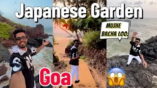 Offbeat Place in Goa Japanese Garden  pe Meri Halat Kharab😱