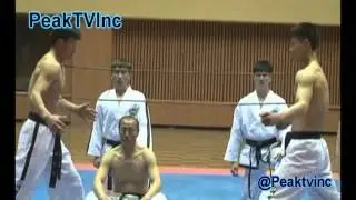 @PEAKTVINC Serious  Koreans Showcasing Taekwondo Skills!