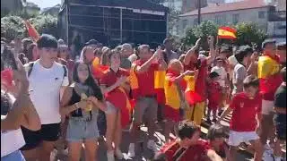 Pontevedra anima a Teresa Abelleira