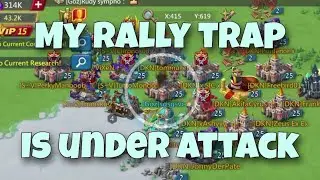 Lords Mobile - Rally trap is back. Why siege is useless? Eating rallies