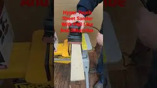 Hyper Touch 2.0 Amp 1/4 in Sander Like And Subscribe