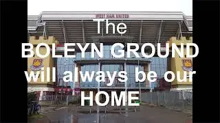Ein Stadion geht - die Legende bleibt: BOLEYN GROUND von West Ham Utd