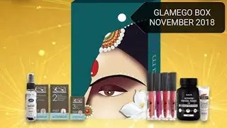 Glamego box November 2018 #glamegobox #glamegobox2018 #glamego2018