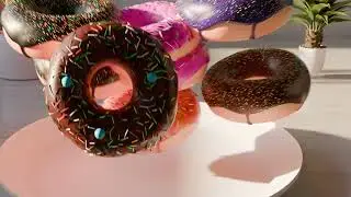 3D Donut Blender 2.0 #3dmodeling #animation #blender @HiddenCaliber
