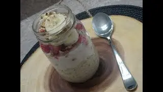 Overnight Strawberry & Banana Oats -Recipe- | Ep #67