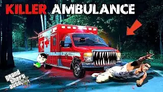 KILLER AMBULANCE ATTACK ON FRANKLIN IN GTA 5!
