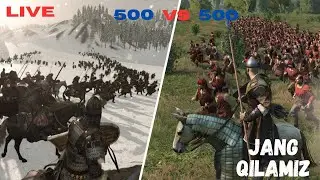 Mount Blade Bannerlord 2: Katta qo`shin bilan hamma joyni egallaymiz!!!!⚔️ Uzbekcha strim