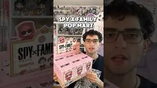SPY X FAMILY POP MART PLUSHIES! #popmart #spyxfamily