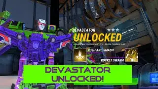 DEVASTATOR UNLOCKED!-Transformers Earth Wars