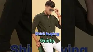 3 tips for buying shirts || shirt buying guide || #shorts #hindi #mensfashion #shirts #stylebro
