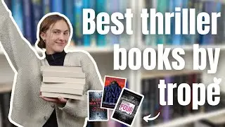 Thriller book recommendations by trope (domestic, dark academia, sci-fi etc) Pt1