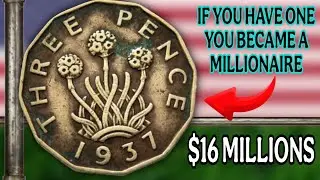 Most Valuable UK Three Pence Coins Worth Millions! Don&rsquo;t Miss These Rare Finds