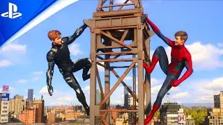 Marvel's Spider-Man 2 Peter Parker Faces Harry's Venom | PS5 4K HDR