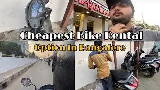 Cheapest Bike Rental App New Startup #bike rental in bangalore