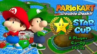 Mario Kart Double Dash!! Star Cup (150cc) Co-Op!