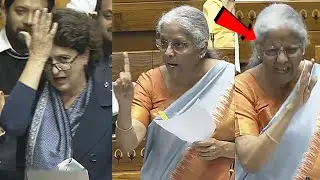 Nirmala Sitharaman Aggressive Speech In Lok Sabha | Priyanka Gandhi | Congress Vs BJP | News Buzz