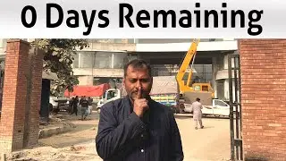 Gaddafi Remaining Work At Outer Circle At Full Swing