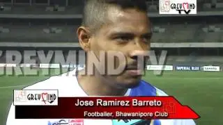 Jose Ramirez Barreto bids adieu to football in Kolkata