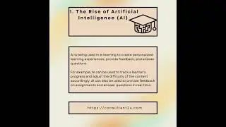 The future of e learning
