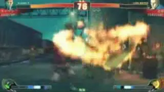 [Tougeki'09] SFIV 2on2 TAG Tournament Gosho (RU)  Kyabetsu (VI) VS Iyo (DH)  Shiro (AB).avi