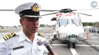Belgian Navy days 2016: Leopold I Frigate & Adm. Heeren Commander of Naval Component