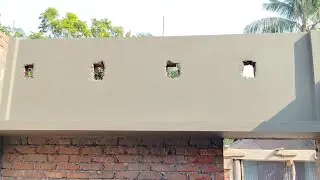 Tinshade House Inferior Wall plastering _ Speed plastering work
