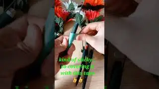 making my own floral pens #shorts #youtubeshorts #diycrafts #diy #2022