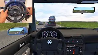 Smooth Drive With Volkswagen Bora Through Beautiful Narrow Iceland Roads - Euro Truck Simulator 2