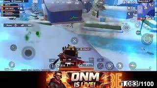👉 New Year Ka Pehla BGMI Match 🔥 Chicken Dinner Challenge | ONM is LIVE🔥