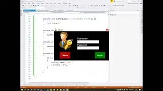 C Sharp Login Form Codes Part 2 أكواد نموذج الدخول 