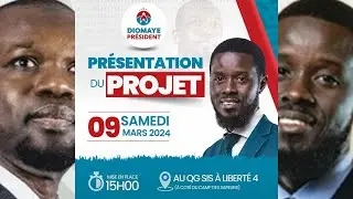 [ 🛑DIRECT ] Campagne: La coalition Diomaye President présente son projet à la population