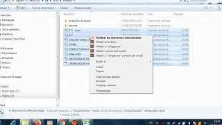 como comprimir varios archivos en un  zip