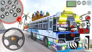 Bus Driving from Matara to Weherahena | Driving Simulator Srilanka