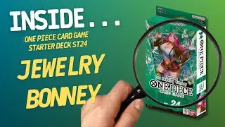 One Piece Card Game Starter Deck Green Jewelry Bonney ST24 | Inside with Jo&atilde;o Ricardo Ep775