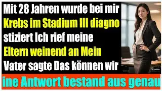 Mit 28 bekam ich Krebs im Stadium 3 – meine Eltern wiesen mich am Telefon ab