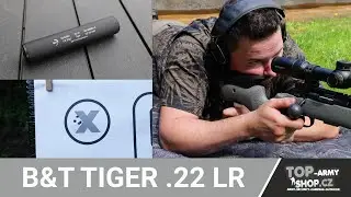 Jak tlumí tlumič hluku B&T® Tiger HP  22 LR? Rigad