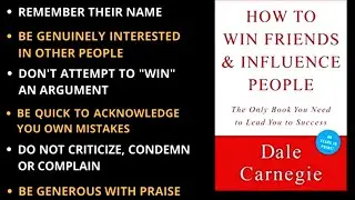 How Dale Carnegie's 1936 Book Changed 30 Million Lives | How to win friends and influence people