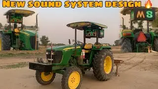 New music system design// tractor modification vlog 🔥💯